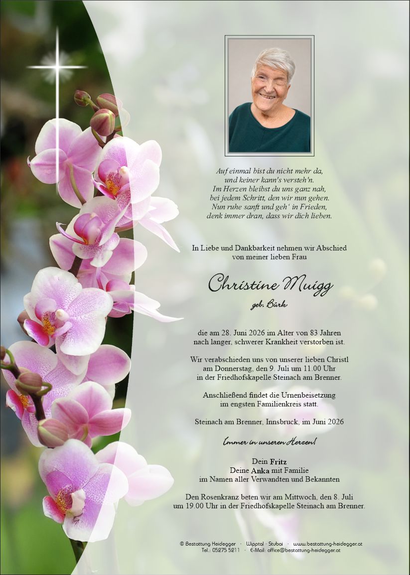 Christine Muigg